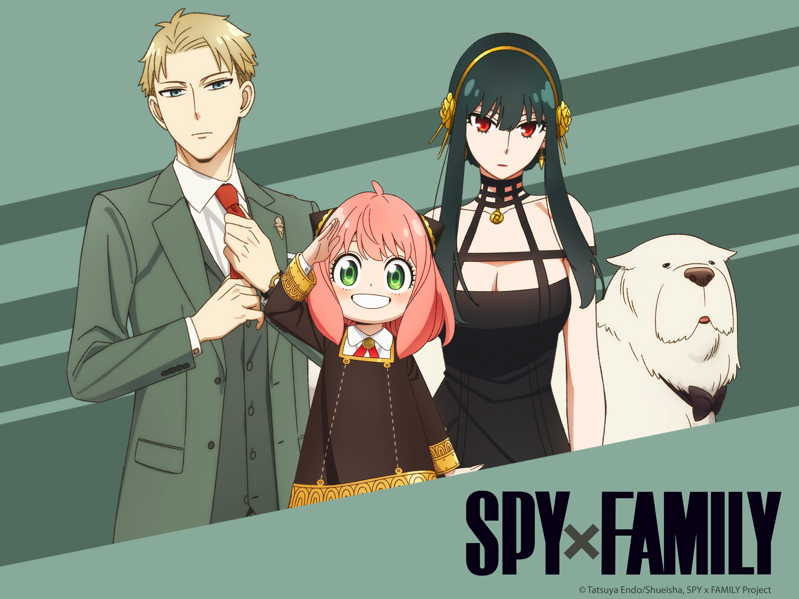 imagem dos personagens do spy family