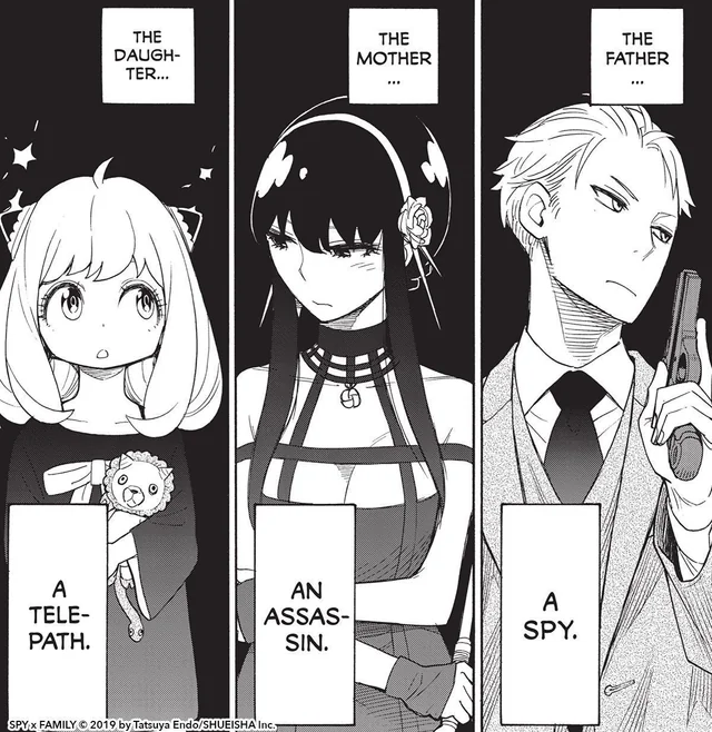 imagem de spy family